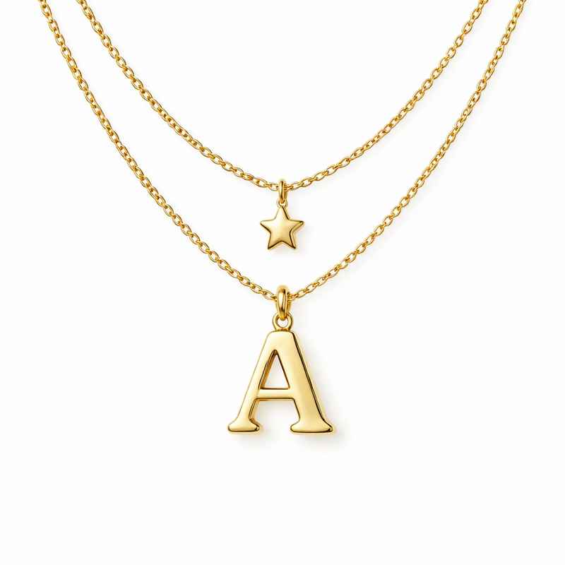 waterproof 18k gold plated initial letter necklace stainless steel star charm layering necklace waterproof gold initial star necklace 2 waterproof 18k gold plated initial letter necklace stainless steel star charm layering necklace waterproof gold initial star necklace