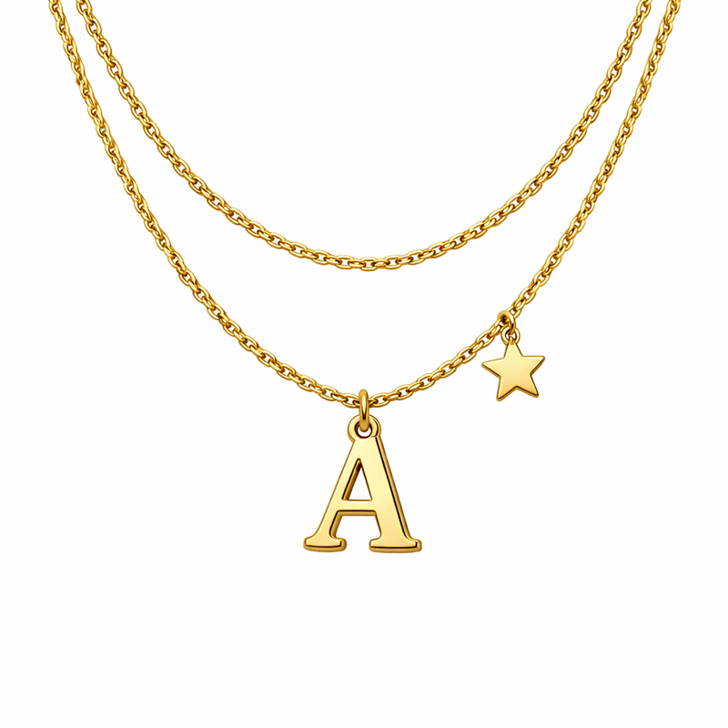 Boost Your Jewelry Business with Waterproof 18k Gold Plated Initial Letter Necklace, Star Charm Layering Stainless Steel Necklace, and Waterproof Gold Initial Charm Necklace 7 Boost Your Jewelry Business with Waterproof 18k Gold Plated Initial Letter Necklace, Star Charm Layering Stainless Steel Necklace, and Waterproof Gold Initial Charm Necklace