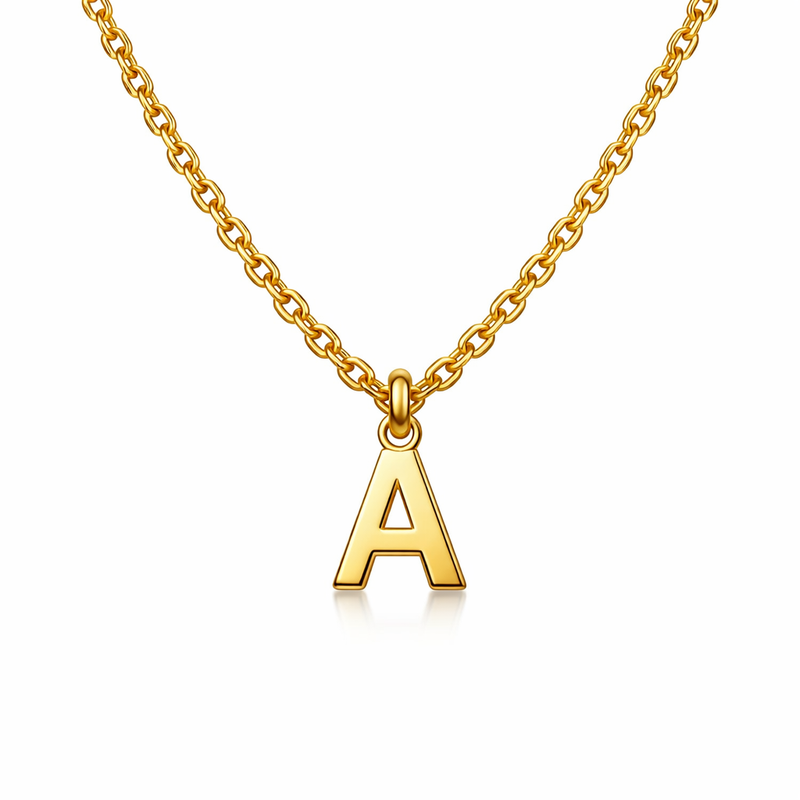 Waterproof 18k Gold Plated Initial Letter Necklace Customization Driving Durable Stainless Steel Jewelry Business Growth 2 Waterproof 18k Gold Plated Initial Letter Necklace Customization Driving Durable Stainless Steel Jewelry Business Growth