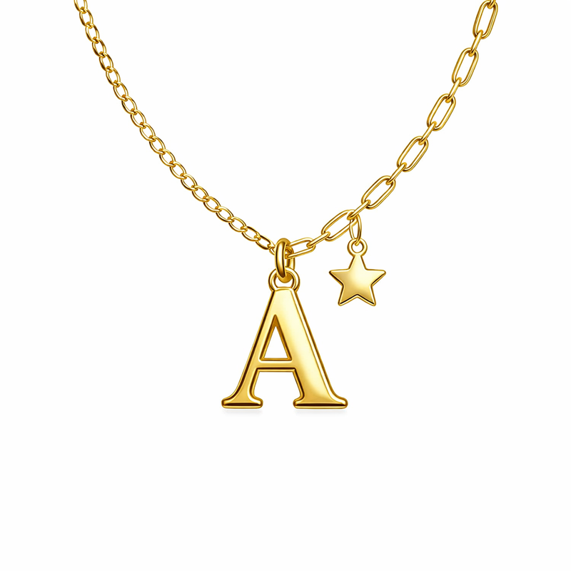 Waterproof Gold Plated Initial Letter Necklace: A Must-Have for Customization, Wholesale, and Market Growth in Stainless Steel Jewelry 2 Waterproof Gold Plated Initial Letter Necklace: A Must-Have for Customization, Wholesale, and Market Growth in Stainless Steel Jewelry