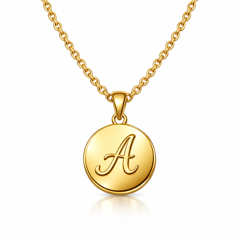 Waterproof 18k Gold Plated Initial Letter Necklace: Customizable, Durable Designs for Wholesale Jewelry Businesses 6 Waterproof 18k Gold Plated Initial Letter Necklace: Customizable, Durable Designs for Wholesale Jewelry Businesses