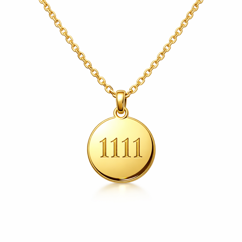 Why a Personalized Angel Number Disc Charm Gold Plated Necklace is the Future of Custom Jewelry Manufacturing: Boost Your Business with Angel Number Layering Stainless Steel Necklaces
