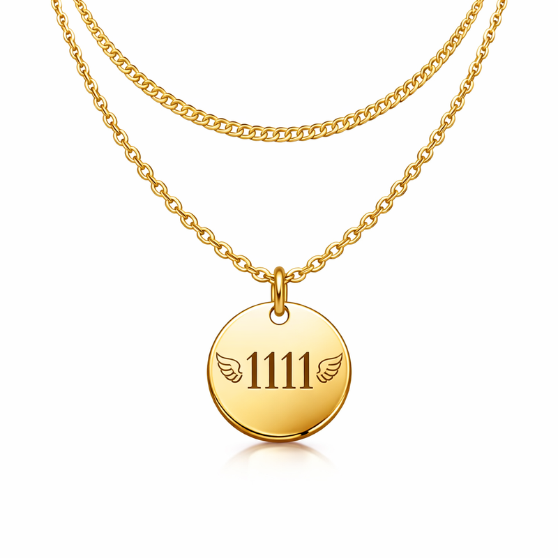 Enhance Your Jewelry Line with Personalized Angel Number Disc Charm Gold Plated Layering Stainless Steel Necklace: Customization, Quality, and Wholesale Benefits for B2B Clients 2 Enhance Your Jewelry Line with Personalized Angel Number Disc Charm Gold Plated Layering Stainless Steel Necklace: Customization, Quality, and Wholesale Benefits for B2B Clients