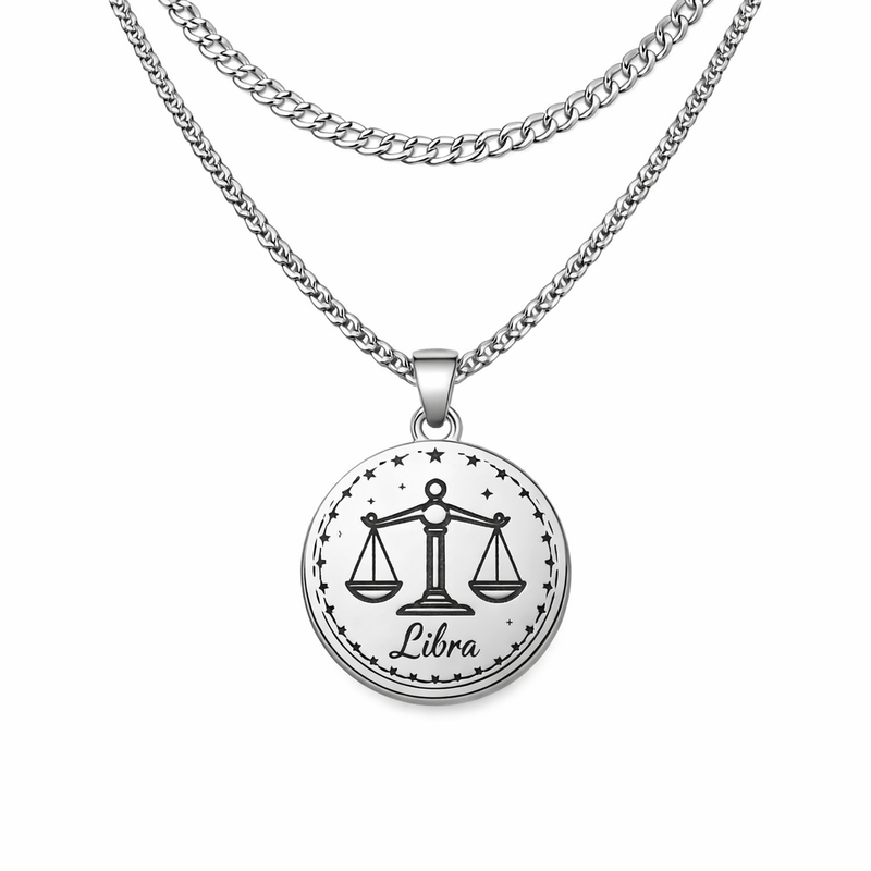 Personalized Zodiac Pendant Necklace: A Trendy Custom Zodiac Layering Necklace in Stainless Steel for Business Growth 2 Personalized Zodiac Pendant Necklace: A Trendy Custom Zodiac Layering Necklace in Stainless Steel for Business Growth