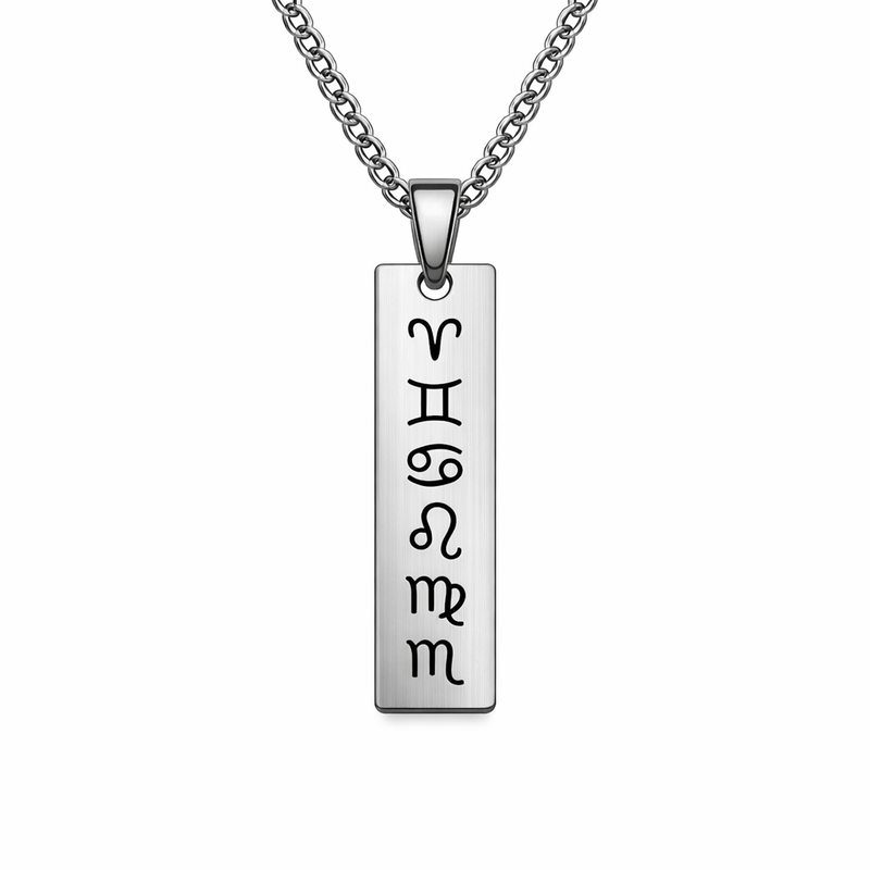 Personalized Zodiac Pendant Necklace: Custom Stainless Steel Jewelry for Your Wholesale Business Growth 2 Personalized Zodiac Pendant Necklace: Custom Stainless Steel Jewelry for Your Wholesale Business Growth