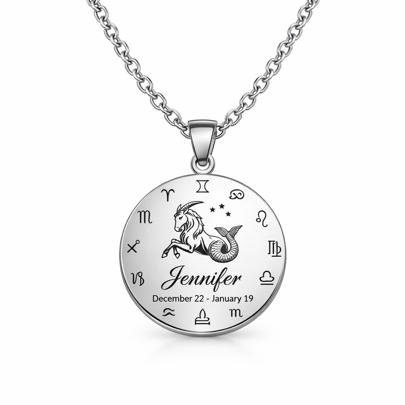 Enhance Your Jewelry Line with Personalized Zodiac Pendant Necklaces: Custom Engraved Stainless Steel Designs for Wholesale 6 Enhance Your Jewelry Line with Personalized Zodiac Pendant Necklaces: Custom Engraved Stainless Steel Designs for Wholesale