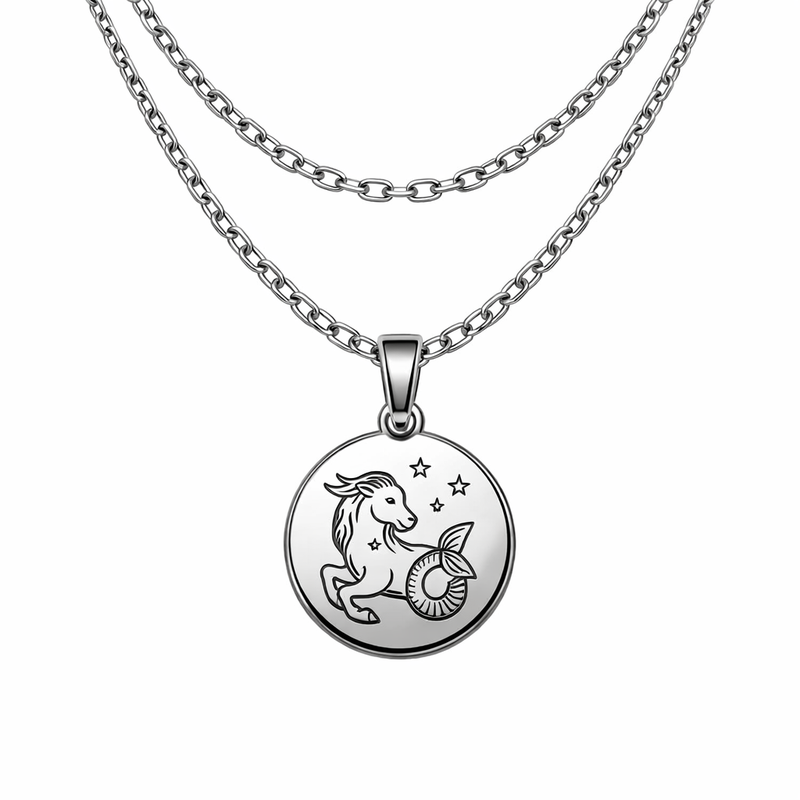 Personalized Engraved Zodiac Pendant Stainless Steel Layering Necklace: Customization, Durability, and Wholesale Business Growth 2 Personalized Engraved Zodiac Pendant Stainless Steel Layering Necklace: Customization, Durability, and Wholesale Business Growth