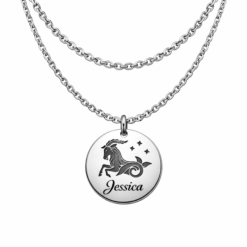 How a Personalized Engraved Zodiac Pendant Stainless Steel Layering Necklace Can Boost Your Jewelry Brand's Customization and Market Appeal 8 How a Personalized Engraved Zodiac Pendant Stainless Steel Layering Necklace Can Boost Your Jewelry Brand's Customization and Market Appeal