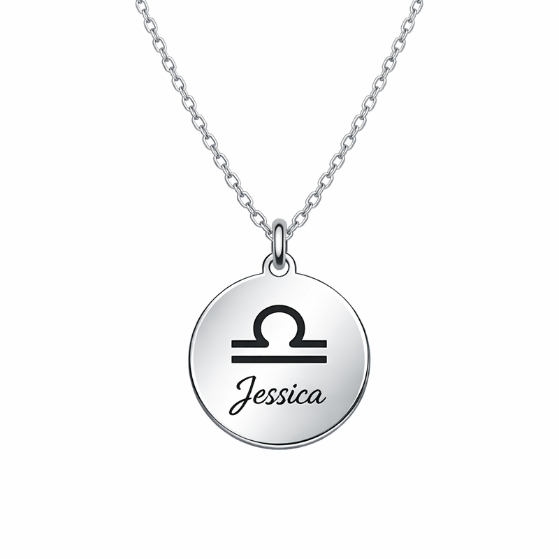 Personalized Zodiac Pendant Necklace: Custom Zodiac Jewelry and Engraved Stainless Steel Layering Necklaces for Your Business Personalized Zodiac Pendant Necklace: Custom Zodiac Jewelry and Engraved Stainless Steel Layering Necklaces for Your Business