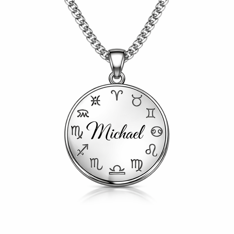 Personalized Engraved Zodiac Pendant Customization Drives Business Growth in Stainless Steel Zodiac Necklace Manufacturing Personalized Engraved Zodiac Pendant Customization Drives Business Growth in Stainless Steel Zodiac Necklace Manufacturing