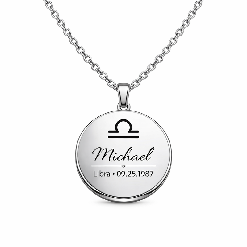 Personalized Zodiac Pendant Necklace: Unlocking the Power of Customization with Engraved Stainless Steel Layering Necklaces for Jewelry Brands 6 Personalized Zodiac Pendant Necklace: Unlocking the Power of Customization with Engraved Stainless Steel Layering Necklaces for Jewelry Brands