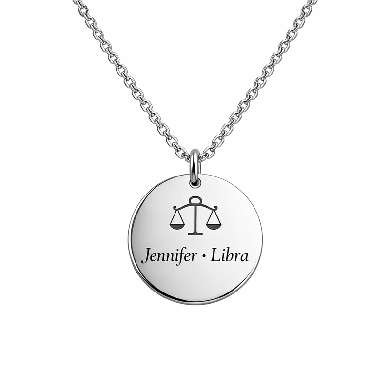Personalized engraved zodiac pendant stainless steel layering necklace customization for wholesale brands: low MOQ, durable quality, fast manufacturing growth 8 Personalized engraved zodiac pendant stainless steel layering necklace customization for wholesale brands: low MOQ, durable quality, fast manufacturing growth