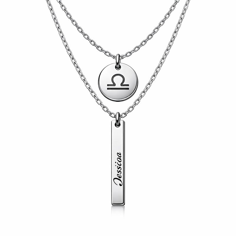 Boost Your Business with Personalized Engraved Zodiac Pendant Stainless Steel Layering Necklace: Custom Zodiac Necklaces for Wholesale Success 8 Boost Your Business with Personalized Engraved Zodiac Pendant Stainless Steel Layering Necklace: Custom Zodiac Necklaces for Wholesale Success