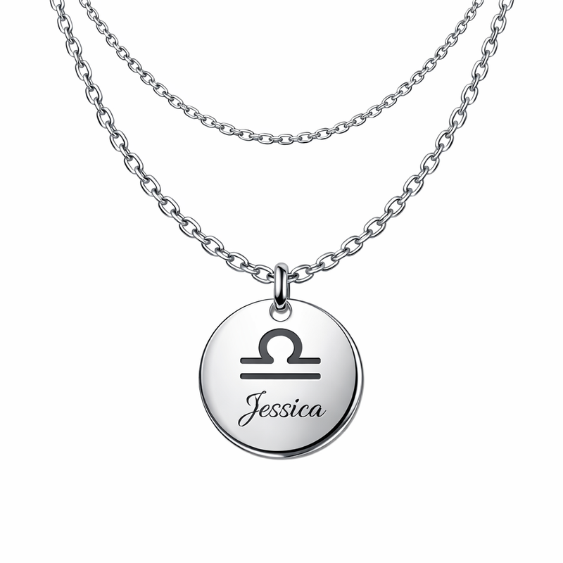 Personalized Engraved Zodiac Pendant Stainless Steel Layering Necklace: Customization Trends Driving Wholesale Jewelry Business Growth 12 Personalized Engraved Zodiac Pendant Stainless Steel Layering Necklace: Customization Trends Driving Wholesale Jewelry Business Growth