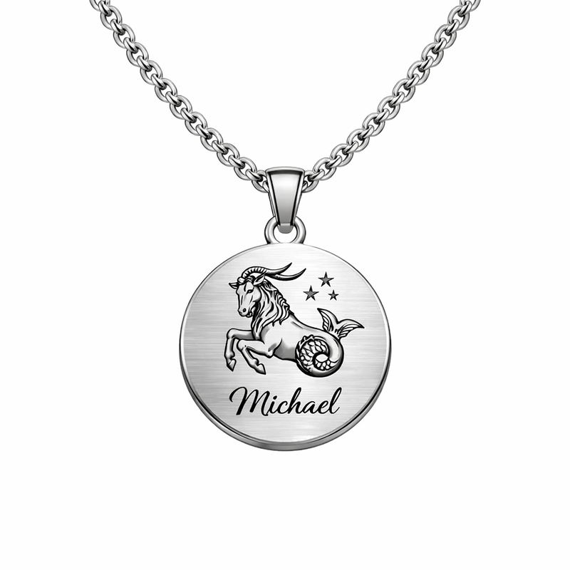 Boost Your Business with Personalized Zodiac Pendant Necklaces: Wholesale Engraved Stainless Steel Custom Jewelry Boost Your Business with Personalized Zodiac Pendant Necklaces: Wholesale Engraved Stainless Steel Custom Jewelry