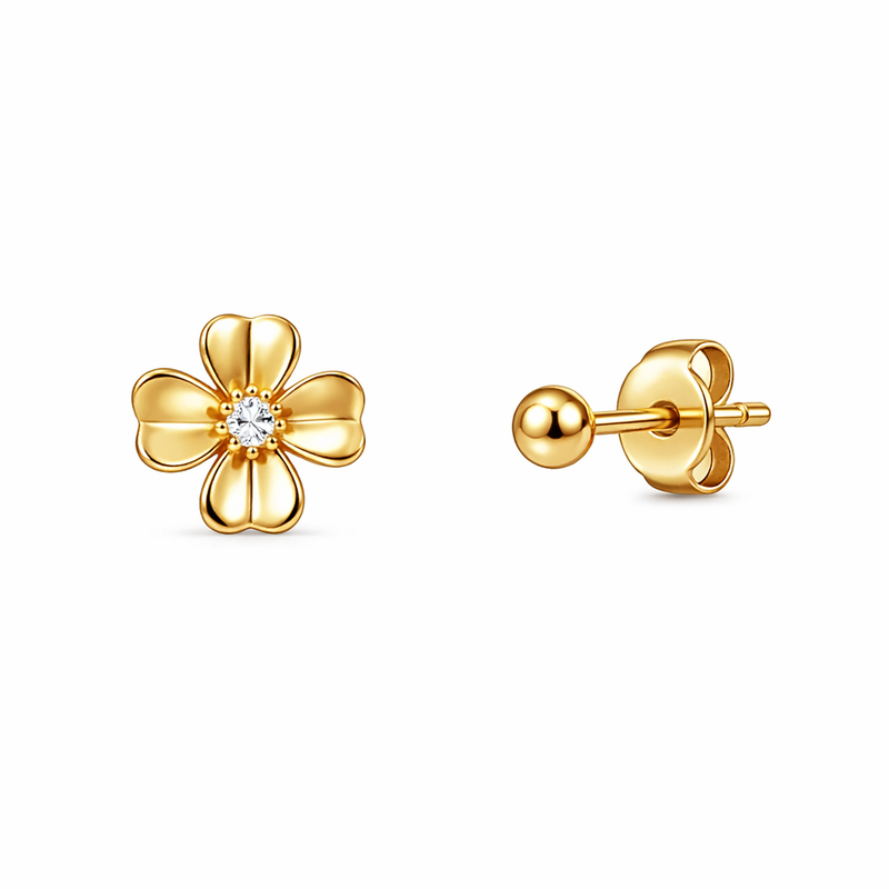 Elevate Your Jewelry Brand with Elegant 14k Gold Plated Earrings: Wholesale Asymmetric Flower and Tiny Gold Stud Earrings Customization Options 2 Elevate Your Jewelry Brand with Elegant 14k Gold Plated Earrings: Wholesale Asymmetric Flower and Tiny Gold Stud Earrings Customization Options