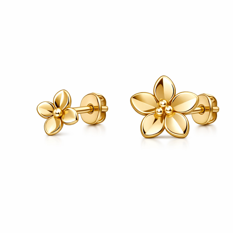 Elegant 14k Gold Plated Earrings: Customization, Durability, and Wholesale Opportunities in Asymmetric Tiny Flower Stud and Gold Plated Stainless Steel Designs 6 Elegant 14k Gold Plated Earrings: Customization, Durability, and Wholesale Opportunities in Asymmetric Tiny Flower Stud and Gold Plated Stainless Steel Designs