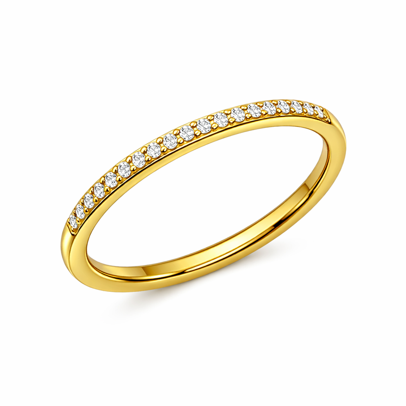 Dainty Micro CZ Ring Trends: Custom 18K Gold Plated Stainless Steel Waterproof Thin Band Rings for Business Growth 2 Dainty Micro CZ Ring Trends: Custom 18K Gold Plated Stainless Steel Waterproof Thin Band Rings for Business Growth
