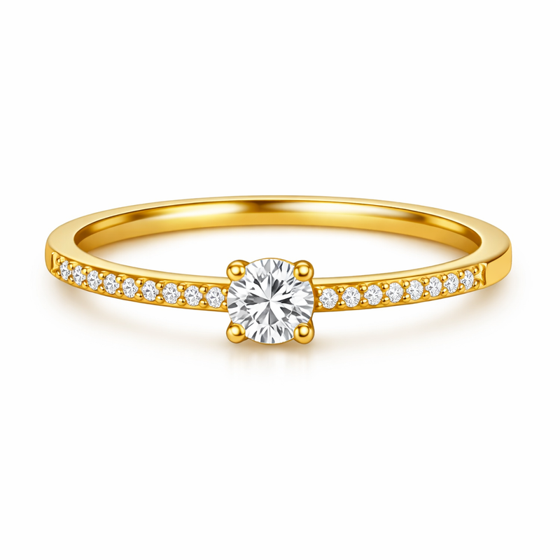 Boost Your Jewelry Line with Dainty Micro CZ Rings: The Versatility of 18k Gold Plated Stainless Steel and Waterproof Thin Band Rings 2 Boost Your Jewelry Line with Dainty Micro CZ Rings: The Versatility of 18k Gold Plated Stainless Steel and Waterproof Thin Band Rings