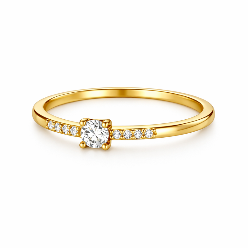 Boost Your Jewelry Business with Custom Dainty Micro CZ Rings: 18K Gold Plated Stainless Steel & Waterproof Thin Band Options Boost Your Jewelry Business with Custom Dainty Micro CZ Rings: 18K Gold Plated Stainless Steel & Waterproof Thin Band Options