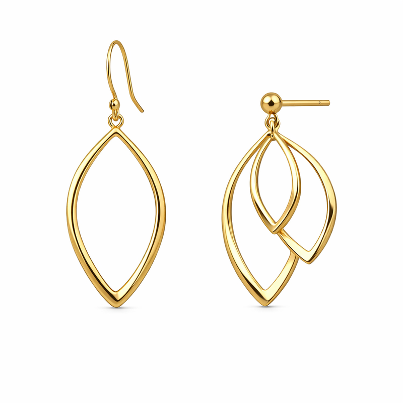 Trendy and Customizable Minimalist Gold Plated Earrings: The Perfect Choice for Wholesale Asymmetric Hypoallergenic and Petal Frame Designs 3 Trendy and Customizable Minimalist Gold Plated Earrings: The Perfect Choice for Wholesale Asymmetric Hypoallergenic and Petal Frame Designs