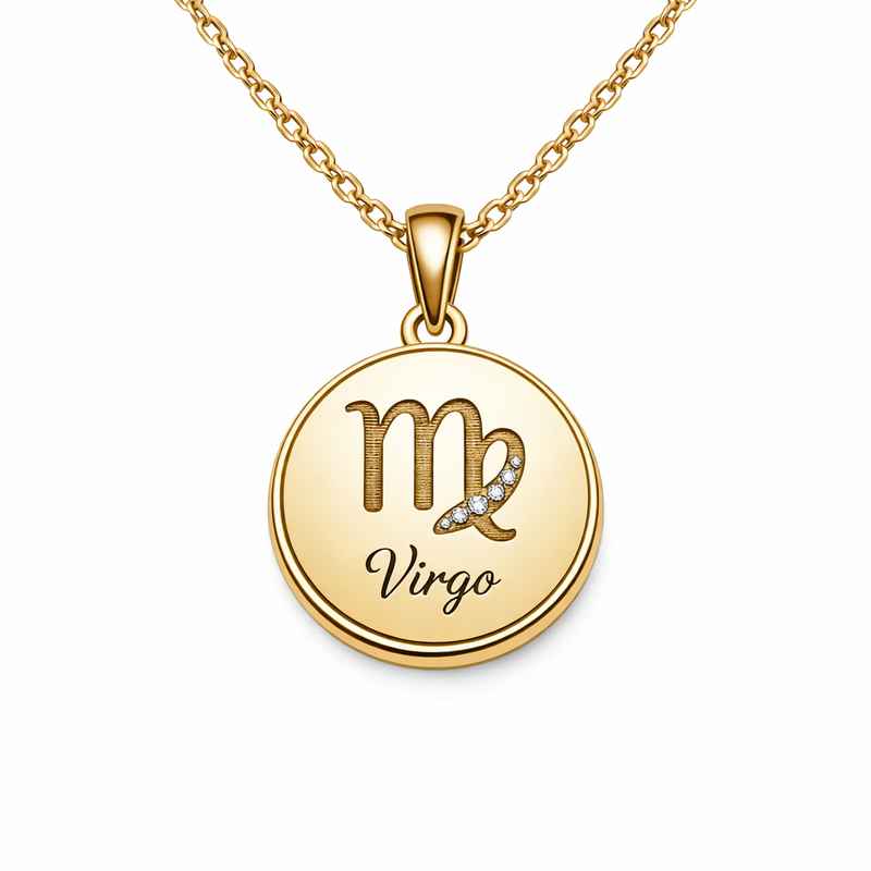 Personalized Zodiac Pendant with Hypoallergenic Charm Necklace DIY Jewelry 2 Personalized Zodiac Pendant with Hypoallergenic Charm Necklace DIY Jewelry