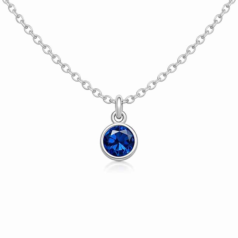 Personalized Birthstone Charm Pendant Hypoallergenic DIY Necklace Custom Birthstone Necklace 1 Personalized Birthstone Charm Pendant Hypoallergenic DIY Necklace Custom Birthstone Necklace