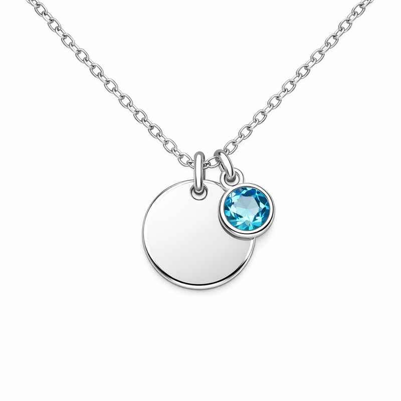 Personalized Birthstone Charm Pendant - Hypoallergenic DIY Necklace 1 Personalized Birthstone Charm Pendant - Hypoallergenic DIY Necklace