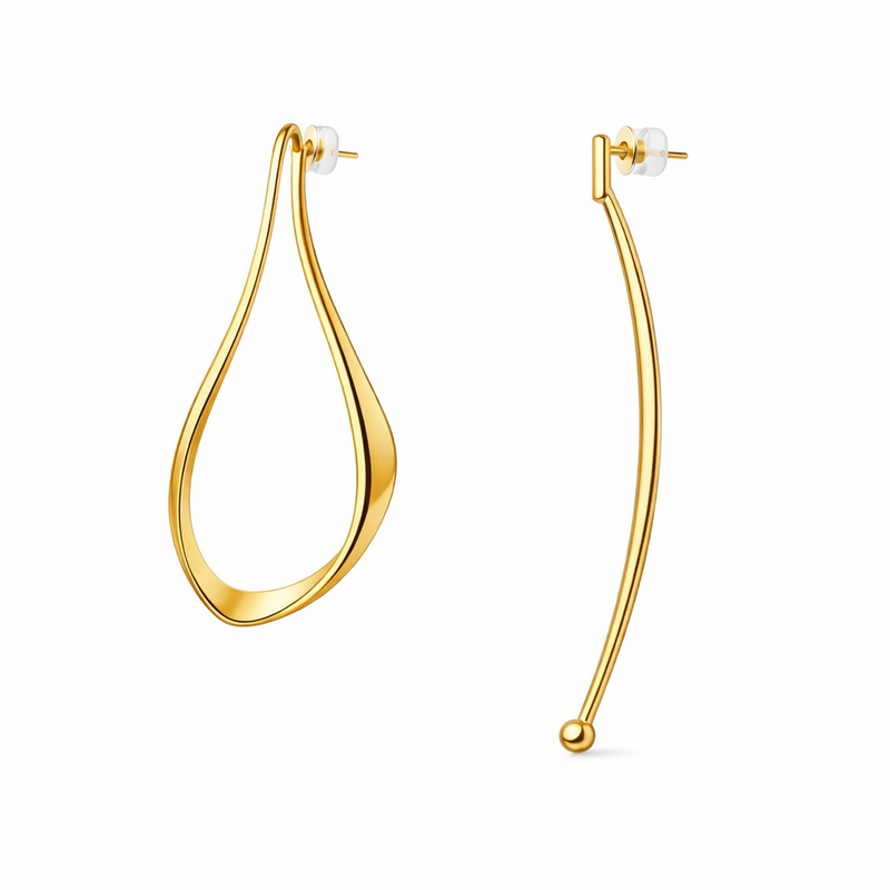 Why Minimalist Gold Plated Earrings and Asymmetric Hypoallergenic Designs are Leading the Trend in Wholesale Jewelry Manufacturing 6 Why Minimalist Gold Plated Earrings and Asymmetric Hypoallergenic Designs are Leading the Trend in Wholesale Jewelry Manufacturing