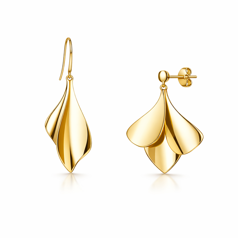 Boost Your Jewelry Business with Customizable Minimalist Gold Plated Earrings and Hypoallergenic Asymmetric Petal Designs 2 Boost Your Jewelry Business with Customizable Minimalist Gold Plated Earrings and Hypoallergenic Asymmetric Petal Designs