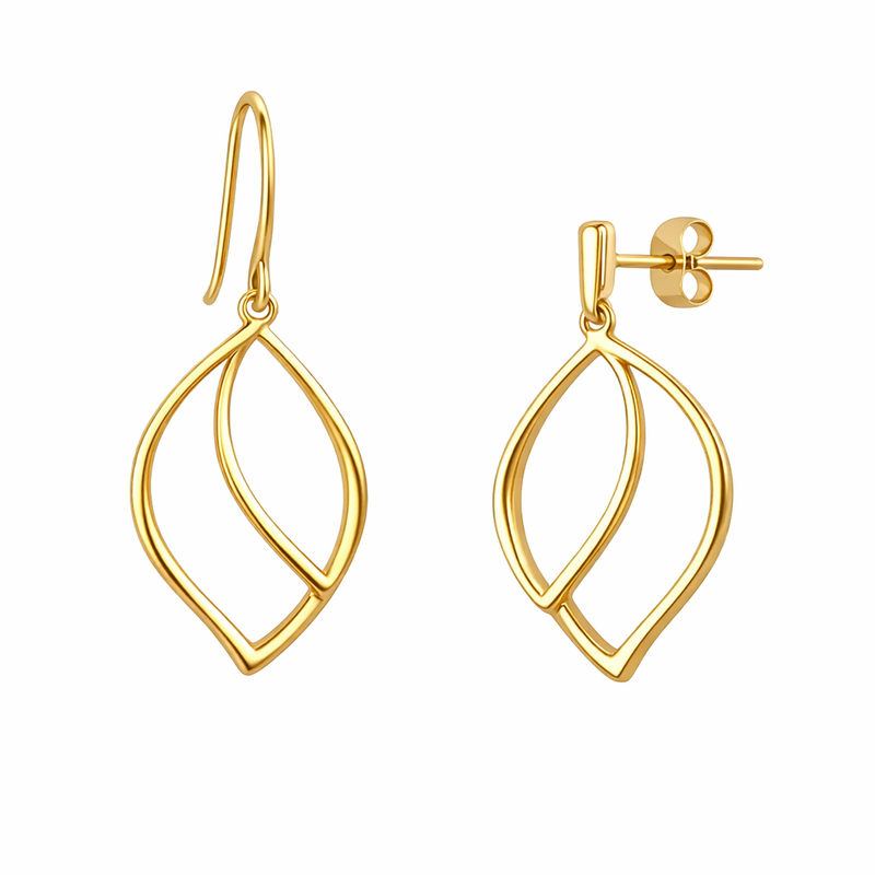 Minimalist Gold Plated Earrings: Boost Your Jewelry Brand with Asymmetric Petal Frame & Hypoallergenic Designs 8 Minimalist Gold Plated Earrings: Boost Your Jewelry Brand with Asymmetric Petal Frame & Hypoallergenic Designs