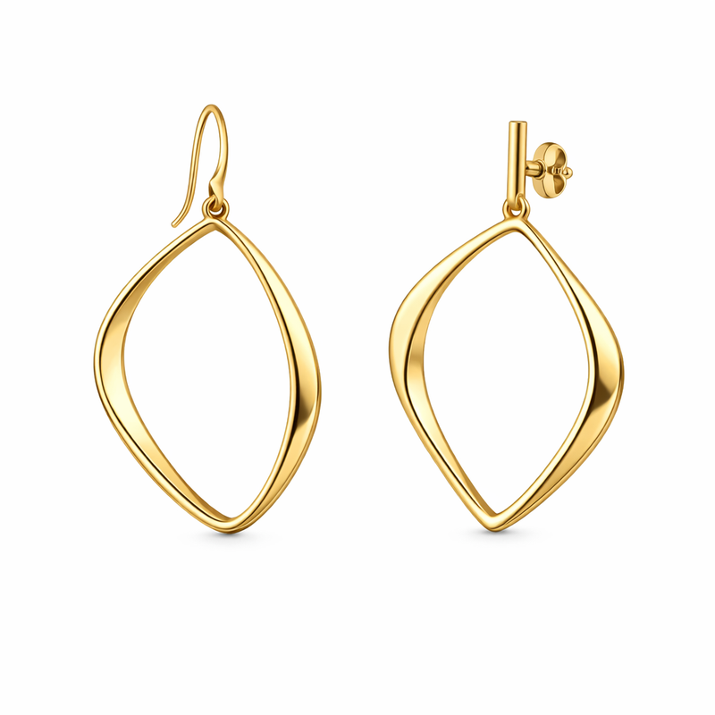 Minimalist Gold Plated Earrings: Boost Your Jewelry Business with Asymmetric Hypoallergenic & Petal Frame Designs 8 Minimalist Gold Plated Earrings: Boost Your Jewelry Business with Asymmetric Hypoallergenic & Petal Frame Designs