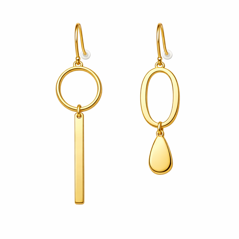 Why Minimalist Asymmetric Gold Plated Earrings Are the Future of Hypoallergenic Jewelry: Boost Your Wholesale Business with Customization and Durability 2 Why Minimalist Asymmetric Gold Plated Earrings Are the Future of Hypoallergenic Jewelry: Boost Your Wholesale Business with Customization and Durability