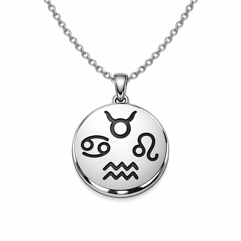 Personalized Zodiac Charm Necklace: Boost Wholesale Sales with DIY Hypoallergenic Zodiac Pendant & Custom Astrology Symbol Jewelry 8 Personalized Zodiac Charm Necklace: Boost Wholesale Sales with DIY Hypoallergenic Zodiac Pendant & Custom Astrology Symbol Jewelry