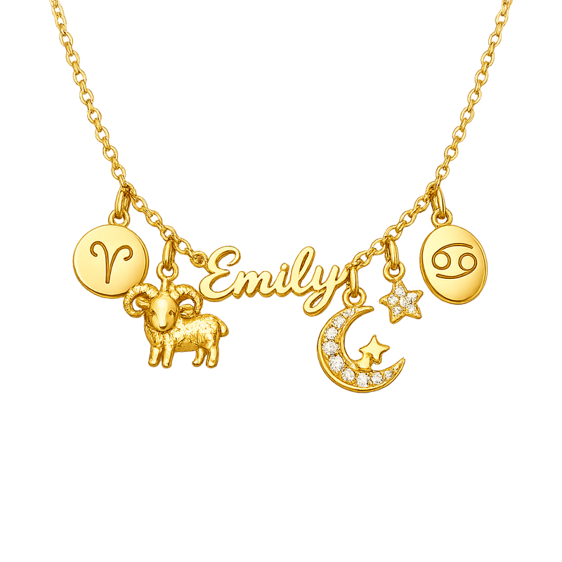 Personalized Zodiac Charm Necklace: Boost Your Jewelry Business with Hypoallergenic DIY Zodiac Pendants and Custom Astrology Symbol Jewelry 7 Personalized Zodiac Charm Necklace: Boost Your Jewelry Business with Hypoallergenic DIY Zodiac Pendants and Custom Astrology Symbol Jewelry