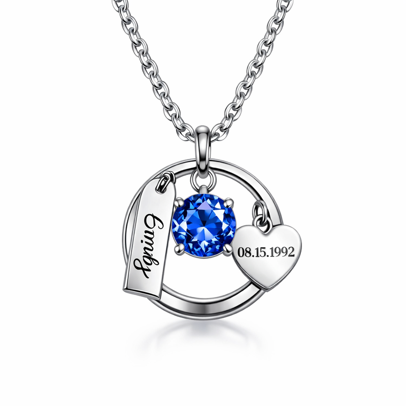 Personalized Birth Month Stone Necklace Trends Driving Customization and Wholesale Growth in Stainless Steel Jewelry Manufacturing 2 Personalized Birth Month Stone Necklace Trends Driving Customization and Wholesale Growth in Stainless Steel Jewelry Manufacturing