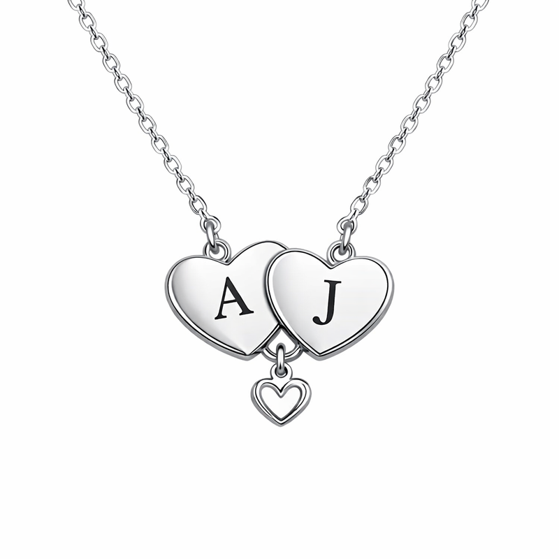 Unlocking Business Growth with Minimalist Stainless Steel Double Heart Pendant Necklaces: Customizable Initial Love Symbol Necklaces for Women Unlocking Business Growth with Minimalist Stainless Steel Double Heart Pendant Necklaces: Customizable Initial Love Symbol Necklaces for Women