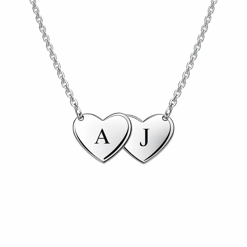 The Rising Trend of Minimalist Stainless Steel Double Heart Pendant Necklaces: Perfect Initial Love Symbol Necklace for Women and a Thoughtful Double Heart Initial Necklace Gift for Wholesale Manufacturers 2 The Rising Trend of Minimalist Stainless Steel Double Heart Pendant Necklaces: Perfect Initial Love Symbol Necklace for Women and a Thoughtful Double Heart Initial Necklace Gift for Wholesale Manufacturers