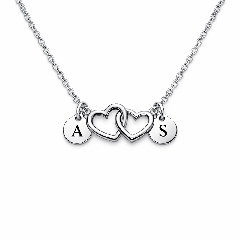 Why a Minimalist Stainless Steel Pendant Necklace is the Perfect Wholesale Addition for Your Jewelry Line: Double Heart Love Symbol & Personalized Initial Pendants for Women 9 Why a Minimalist Stainless Steel Pendant Necklace is the Perfect Wholesale Addition for Your Jewelry Line: Double Heart Love Symbol & Personalized Initial Pendants for Women