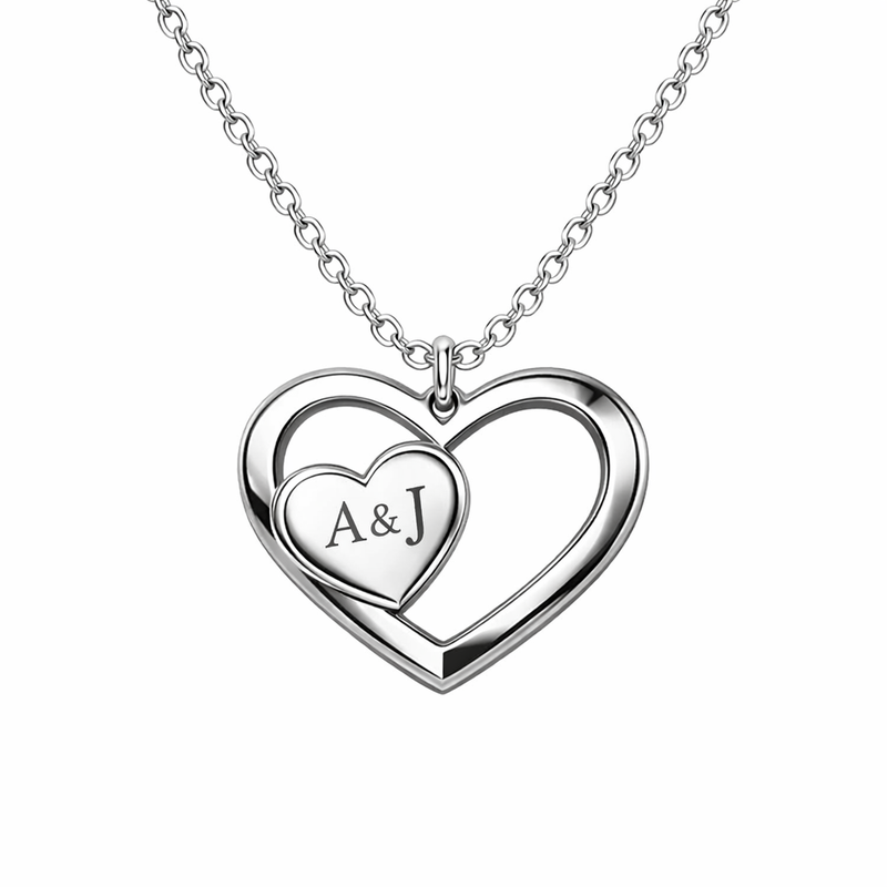 The Rising Trend of Minimalist Stainless Steel Heart Pendants: A Perfect Match for Customizable Double Heart Initial Necklaces and Women's Love Symbol Pendant Necklaces 2 The Rising Trend of Minimalist Stainless Steel Heart Pendants: A Perfect Match for Customizable Double Heart Initial Necklaces and Women's Love Symbol Pendant Necklaces