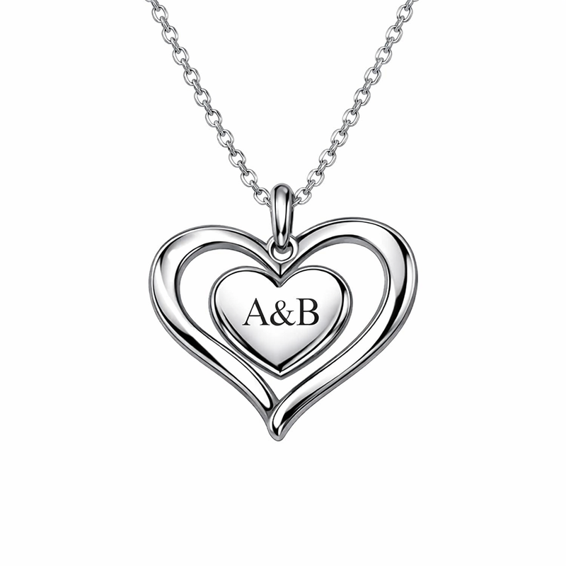 Minimalist Stainless Steel Heart Pendant: Customization Options for Double Heart Initial Necklace for Women & Love Symbol Pendant Necklace in Wholesale Manufacturing 8 Minimalist Stainless Steel Heart Pendant: Customization Options for Double Heart Initial Necklace for Women & Love Symbol Pendant Necklace in Wholesale Manufacturing