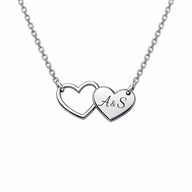 Minimalist Stainless Steel Double Heart Necklace Manufacturing Trends: Customization, Low MOQ Solutions for Wholesale Business Growth 2 Minimalist Stainless Steel Double Heart Necklace Manufacturing Trends: Customization, Low MOQ Solutions for Wholesale Business Growth