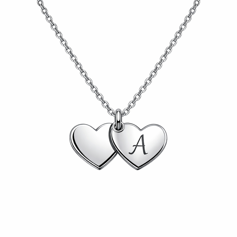 Why a Minimalist Stainless Steel Double Heart Necklace is the Perfect Initial Love Pendant Necklace for Women: A Growing Trend in Customizable Jewelry Gifts Why a Minimalist Stainless Steel Double Heart Necklace is the Perfect Initial Love Pendant Necklace for Women: A Growing Trend in Customizable Jewelry Gifts