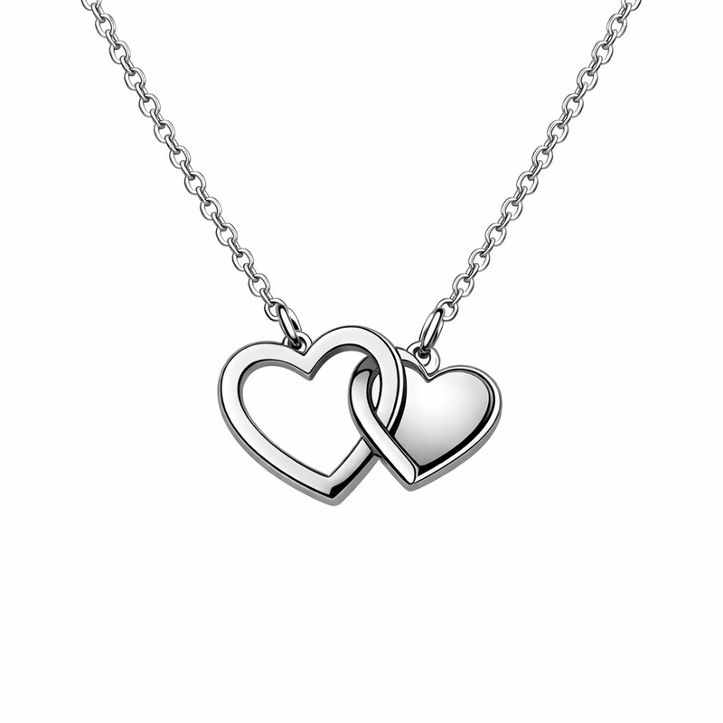 Elevate Your Jewelry Line with a Minimalist Stainless Steel Double Heart Necklace: Customization, Durability, and Wholesale Opportunities for Initial Love Pendants 6 Elevate Your Jewelry Line with a Minimalist Stainless Steel Double Heart Necklace: Customization, Durability, and Wholesale Opportunities for Initial Love Pendants