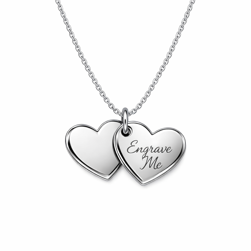 Minimalist Stainless Steel Heart Pendant Necklace: Boost Your Jewelry Brand with Custom Double Heart Designs 9 Minimalist Stainless Steel Heart Pendant Necklace: Boost Your Jewelry Brand with Custom Double Heart Designs