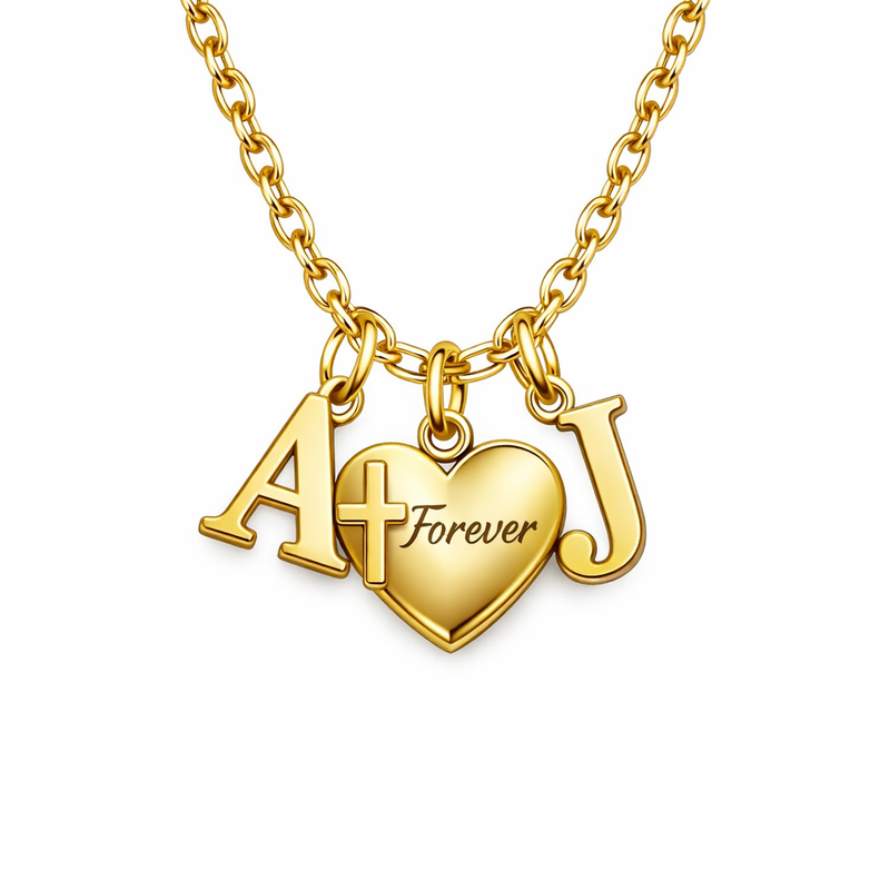 Elevate Your Jewelry Collection with Initial Cross Heart Charm Necklaces and Custom Gold Stainless Steel Pendants for Business Growth Elevate Your Jewelry Collection with Initial Cross Heart Charm Necklaces and Custom Gold Stainless Steel Pendants for Business Growth
