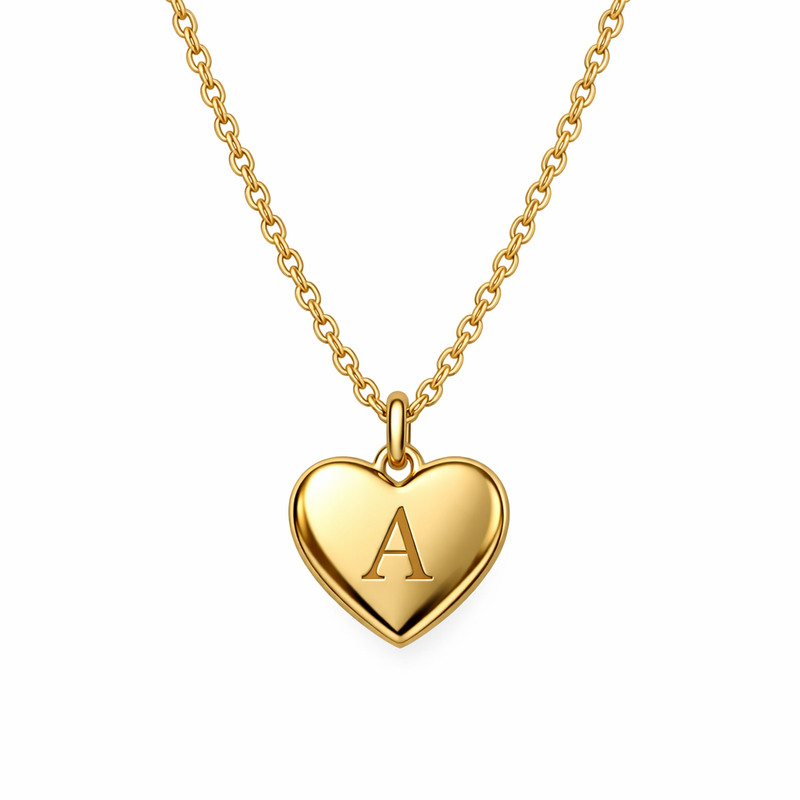 Initial Heart Charm Pendant Necklace Trends 2026: Customization, Low MOQ Manufacturing & Personalized Gold Stainless Steel Necklace Solutions 8 Initial Heart Charm Pendant Necklace Trends 2026: Customization, Low MOQ Manufacturing & Personalized Gold Stainless Steel Necklace Solutions