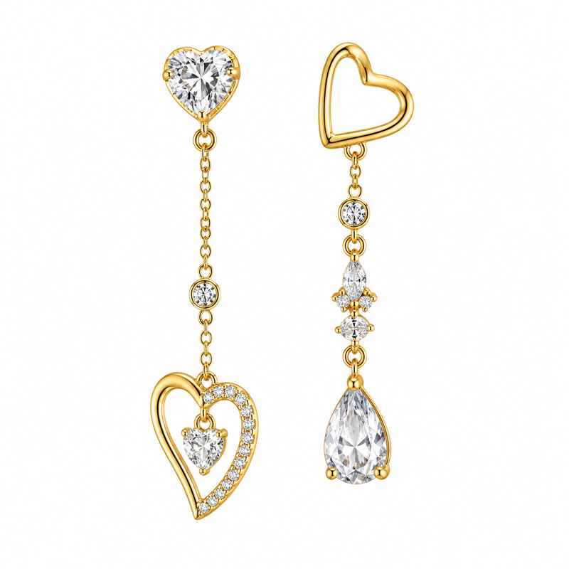 asymmetric heart gold plated stainless steel zircon drop earrings gold plated stainless steel asymmetric heart zircon drop earrings heart zircon drop earrings stainless steel gold plated asymmetric design 1 asymmetric heart gold plated stainless steel zircon drop earrings gold plated stainless steel asymmetric heart zircon drop earrings heart zircon drop earrings stainless steel gold plated asymmetric design