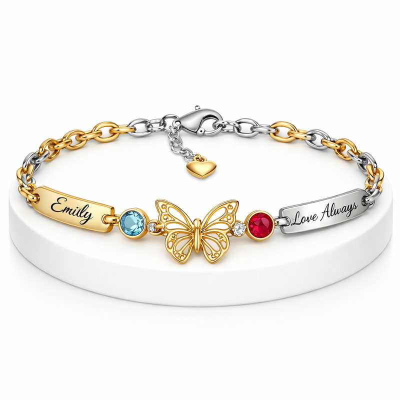 Boost Your Business with Customizable Butterfly Birthstone Bracelets and Personalized Gold Jewelry Boost Your Business with Customizable Butterfly Birthstone Bracelets and Personalized Gold Jewelry
