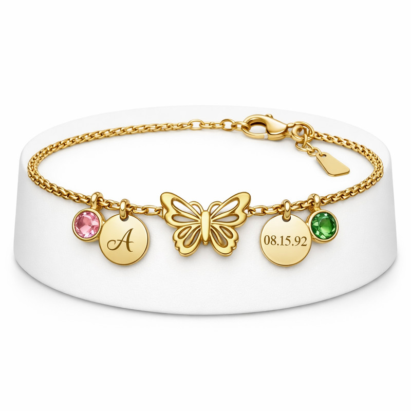 How Butterfly Charm Bracelet Gold and Personalized Birthstone Bracelets are Boosting Business Growth in the Stainless Steel Jewelry Market How Butterfly Charm Bracelet Gold and Personalized Birthstone Bracelets are Boosting Business Growth in the Stainless Steel Jewelry Market